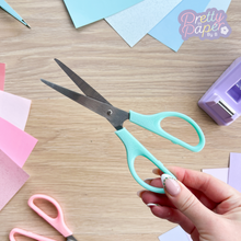 Load image into Gallery viewer, Iris Folding Scissors | Pastel Scissors | Papercraft Card Making Tools | Beginner Craft Supplies