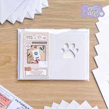 Load image into Gallery viewer, mini paw print aperture card pack