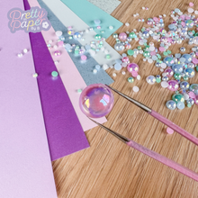 Load image into Gallery viewer, Pearl Gem Mix – Magical Mermaid, 3–10mm, 15g – Craft Embellishments