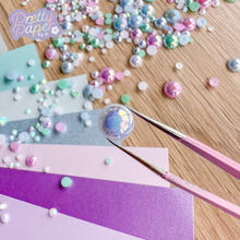 Load image into Gallery viewer, Pearl Gem Mix – Magical Mermaid, 3–10mm, 15g – Craft Embellishments