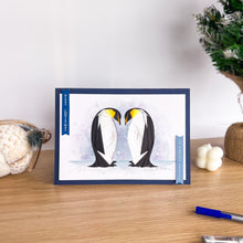 Load image into Gallery viewer, Penguins and Polar Bears Card Making Kit | Intermediate iris folding craft kit | Snowy Polar Animals