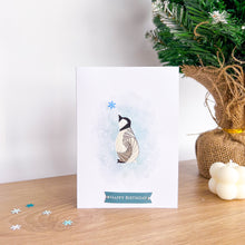 Load image into Gallery viewer, Penguins and Polar Bears Card Making Kit | Intermediate iris folding craft kit | Snowy Polar Animals