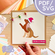 Load image into Gallery viewer, Playful Puppy Iris Folding Pattern