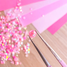 Load image into Gallery viewer, Pearl Gem Mix – Pretty in Pink, 3–8mm, 15g – Craft Embellishments