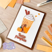 Load image into Gallery viewer, Coffee Cup Iris Folding Pattern PDF & SVG (Takeaway Edition) | Coffee Flask Beginner Iris Folding Guide Download