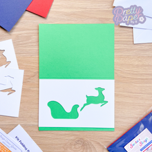 Load image into Gallery viewer, aperture on green card