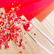 Load image into Gallery viewer, Red Pearl Gem Mix – Scarlet Secrets, 3–8mm, 15g – Craft Embellishments