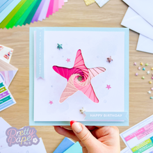 Load image into Gallery viewer, Iris Folding Starfish Card