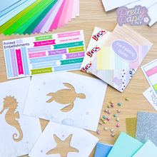 Load image into Gallery viewer, Sea Life Friends Kit Contents