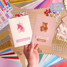 Load image into Gallery viewer, Sharing the Love Craft Project Kit | Iris Folding Card Making and Wall Art | Craft Kit Gift  | Discontinued