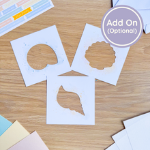 Load image into Gallery viewer, sea shell card apertures