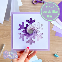 Load image into Gallery viewer, purple snowflake