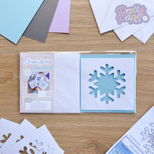 Load image into Gallery viewer, Snowflake card aperture pack