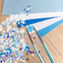 Load image into Gallery viewer, Snowflake Sparkle Embellishment Pack, 5β14mm, 400+ pcs β Craft Embellishments