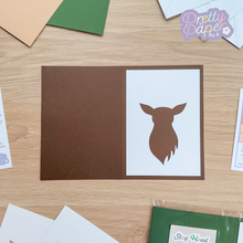 Load image into Gallery viewer, aperture on brown card