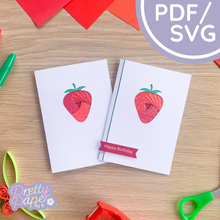 Load image into Gallery viewer, Strawberry Iris Folding Pattern