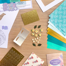 Load image into Gallery viewer, Green tea craft kit contents