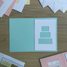 Load image into Gallery viewer, FREE GIFT Tiered Cake Card Apertures