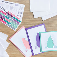 Load image into Gallery viewer, ADD-ON PACK extension for Wonky Gonks Winter Wonderland Card Making Kit