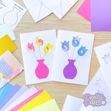 Load image into Gallery viewer, Card Making Kit Flower Tulip
