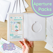 Load image into Gallery viewer, Bauble Aperture Card Round