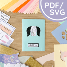 Load image into Gallery viewer, Dog Iris Folding Pattern