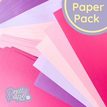 Load image into Gallery viewer, Pink purple pearl paper