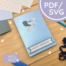 Load image into Gallery viewer, Iris Folding Bow Template