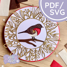 Load image into Gallery viewer, Robin Iris Folding Template Pattern Guide
