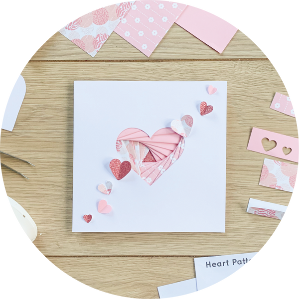 Iris Folding Heart
