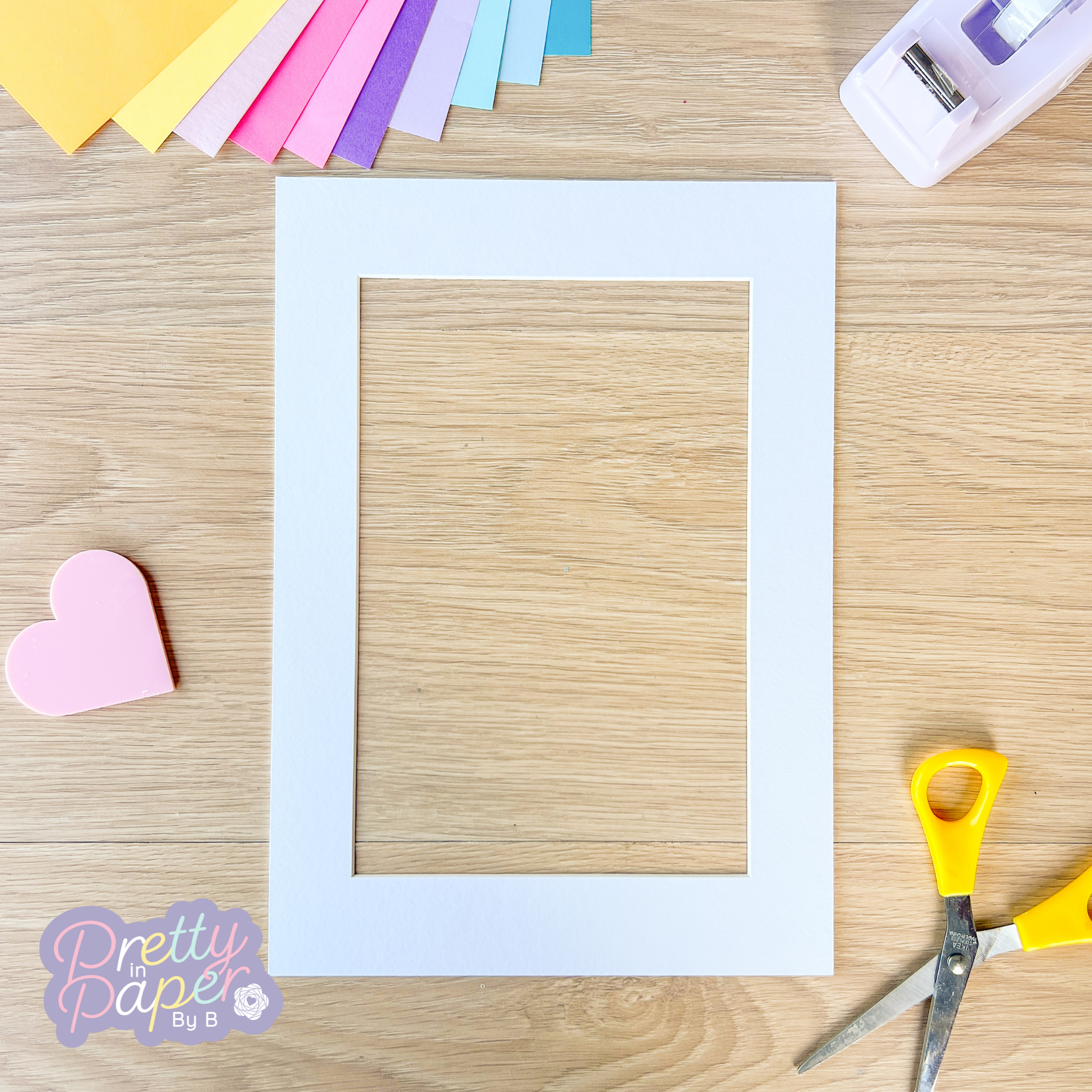 A4 Picture Mount Set of 3 (fit 9