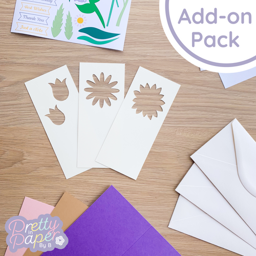 Add on Pack for Sunshine Florals Card Kit