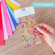Load image into Gallery viewer, 5mm adhesive pearl gems

