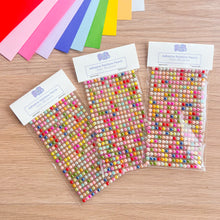 Load image into Gallery viewer, Adhesive Pearl Embellishments - Rainbow 5mm
