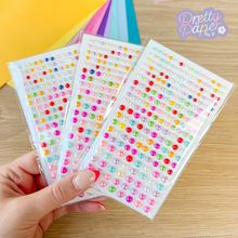 Load image into Gallery viewer,  adhesive pearl gem embellishments
