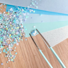Load image into Gallery viewer, Pearl Gem Mix – Aquamarine, 3–10mm, 15g – Craft Embellishments
