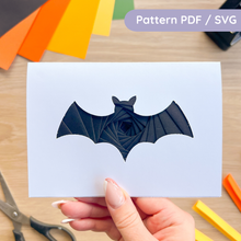 Load image into Gallery viewer, Bat Iris Folding Pattern
