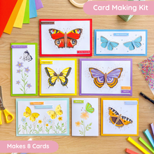 Load image into Gallery viewer, British Butterflies Card Making Kit

