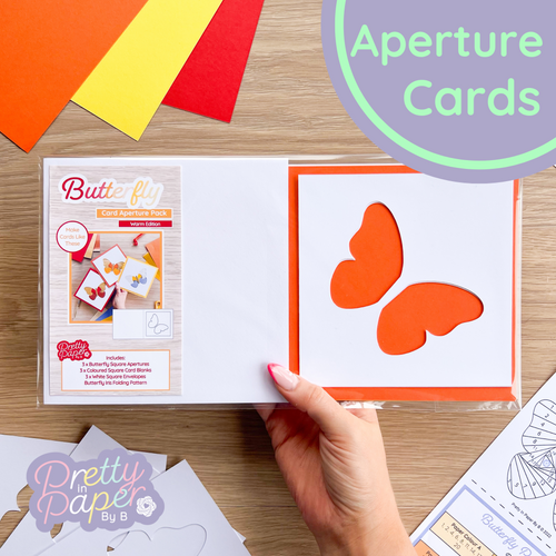Butterfly Aperture Card Pack