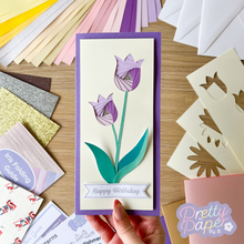 Load image into Gallery viewer, tulip card
