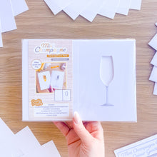 Load image into Gallery viewer, Mini Champagne Card aperture Pack embellished edition
