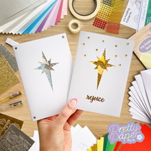 Load image into Gallery viewer, Classic Christmas Collection Iris Folding Card Making Kit | Beginner Xmas Card Craft | Festive Family Craft Activity Kit

