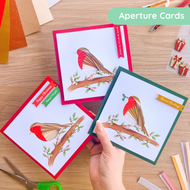 Christmas Robin Card Aperture Pack