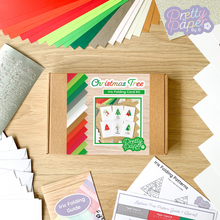 Load image into Gallery viewer, Christmas tree card making kit
