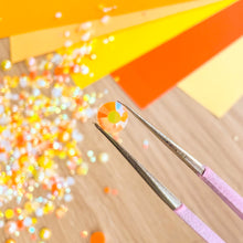 Load image into Gallery viewer, Pearl Gem Mix – Citrus Burst, 2–10mm, 15g – Craft Embellishments
