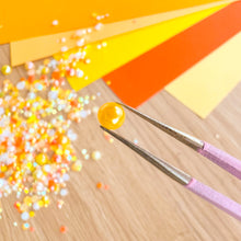 Load image into Gallery viewer, Pearl Gem Mix – Citrus Burst, 2–10mm, 15g – Craft Embellishments
