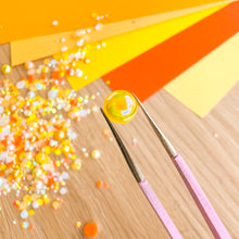 Load image into Gallery viewer, Pearl Gem Mix – Citrus Burst, 2–10mm, 15g – Craft Embellishments
