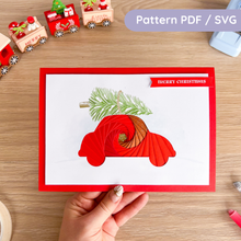 Load image into Gallery viewer, Classic Car Iris Folding Pattern
