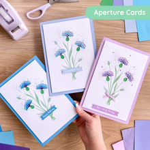 Load image into Gallery viewer, Cornflower Card Aperture Pack

