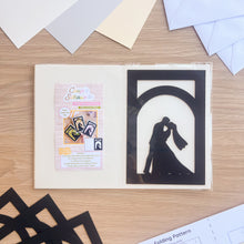Load image into Gallery viewer, Couple Silhouette Card Aperture Pack Bride and Groom Edition
